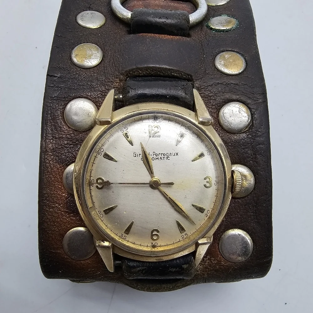 Girard Perregaux Gyromatic Vintage Mens Watch